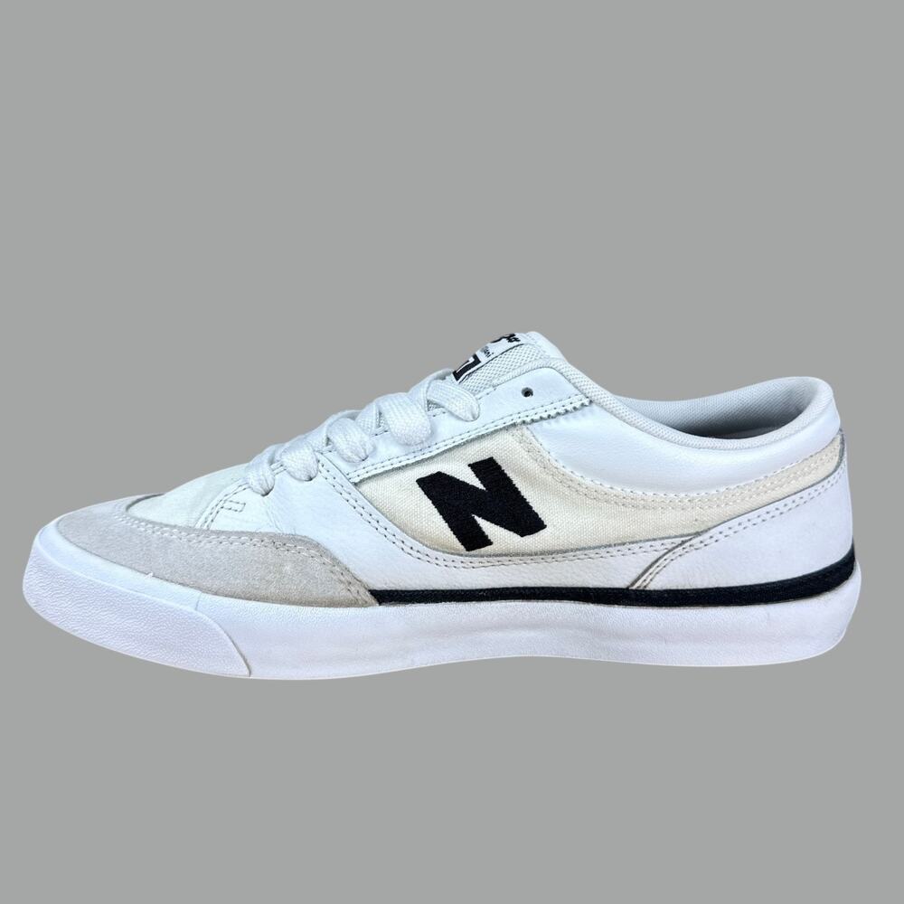 New Balance Numeric 417 Franky Villani White Black Skate Shoes NM417LWW Men 10